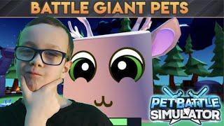 ROBLOX Pet Battle Simulator Review - Let’s Play!