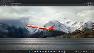 Fly Aeroplane - CSS Animation #CSS #HTML