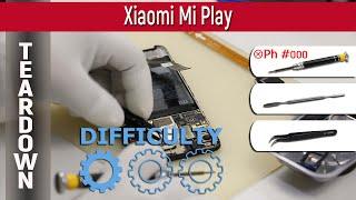 Как разобрать  Xiaomi Mi Play (M1901F9E) Разборка и ремонт