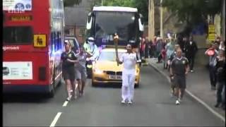 Mostafa Soleimani (from Iran) Olympic Torch Relay Day 45 (Rugby)