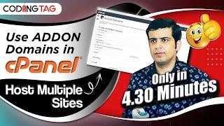 How to add Multiple Domains in One cPanel Account