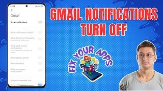 How to Turn Off the Notifications on Gmail