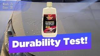 Car Wax Test : Meguiars Hi Tech Yellow Wax 26