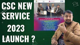 Csc New Big Service 2023 | Csc LIC Credit Card Service | Good Earning Service For All Vle's | Csc