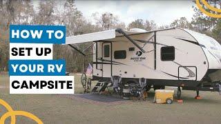 How to Set Up Your RV Campsite