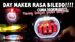 DAYMAKER BILED TERANG BANGET! !! | Cuma 160rb dapat lampu rasa Biledd komplit | wajib beli!!