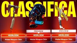 La CLASSIFICA DEFINITIVA degli HEIRLOOM [APEX LEGENDS ITA]