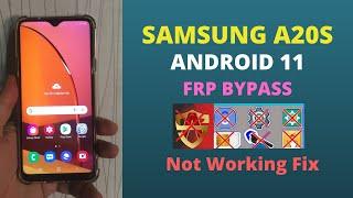 Samsung A20s FRP Bypass Android 11| Samsung A207F Android 11| Security Patch Level 1 August 2021