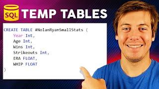 SQL Temp Tables Tutorial (Examples Included)