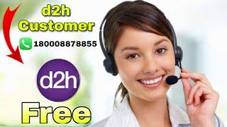 d2h customer care number|videocon d2h toll free number