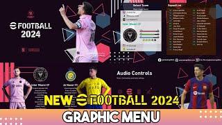 GRAPHIC MENU EFOOTBALL 2024 || SP FOOTBAL LIFE 2023 & PES 2021