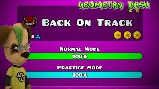 Дружок не может пройти Back on track в Geometry dash! Барбоскины Geometry dash Геометри Даш