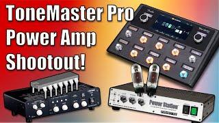 Tube vs Solid State!!  Power amp shootout with the ToneMaster Pro!