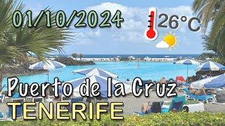 Tenerife - Puerto de la Cruz y sus iglesias ️ ‍️ 01/10/2024 26°C ️