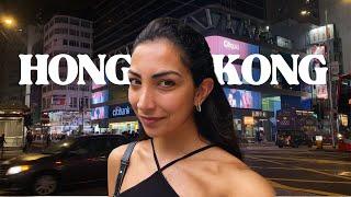 HONG KONG Vlog  | First Time Entering Hong Kong & First Impressions