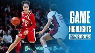 Ohio State at Rutgers | Highlights | Big Ten Women's Basketball | 12/29/2024