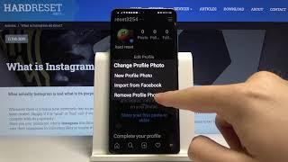 How to Remove Profile Picture on Instagram?