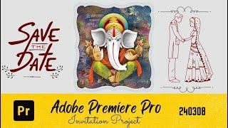 Premiere whatsapp invitation project | 240308 | Vertical Wedding Invitation Project | MANTRA