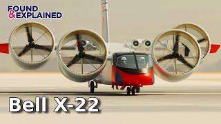 VTOL Power - The Incredible Bell X-22 VTOL Plane