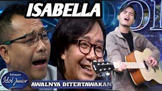 PESERTA INI MENYANYIKAN LAGU ISABELA MEMBUAT SEMUA JURI TERHARU - PARODI