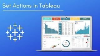 Set Actions in Tableau | DrillDown Data on Click