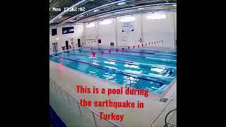 This is the video of the pool in turkey during the earthquake that got 30 million views on tiktok!