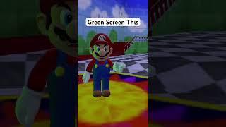 Are you a green screen kid? | #supermario #mario #meme #greenscreen #trending #subscribe #trend