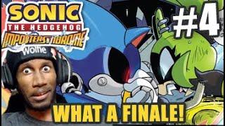 Wolfie Reviews: IDW Sonic Imposter Syndrome #4 | The Finale! - Werewoof Reactions