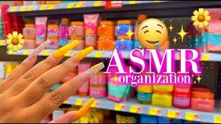 ASMR IN WALMART | ORGANIZATION EDITION(TAPPING, TOUCHING, SCRATCHES ...etc) (SO GOOD!!)
