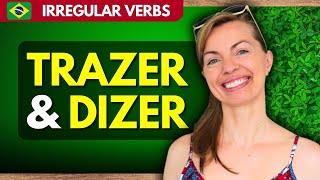 How to Conjugate and Use TRAZER and DIZER in Brazilian Portuguese in the Present Tense