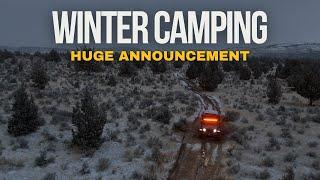 Winter Camping | Huge Announcement