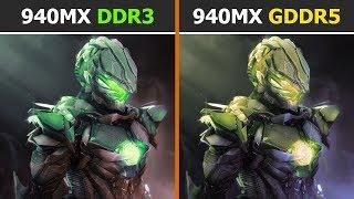 940MX GDDR5 vs 940MX DDR3 - GPU Comparison