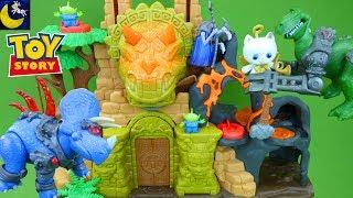 Toy Story That Time Forgot Toys Imaginext Dinosaur Playset Toys for Kids Battlesaurs Buzz Lightyear