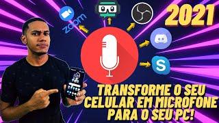 Como usar o celular como microfone no PC