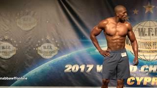 David Thabiso Selepe – Competitor No 221 – Men Junior Bermuda Model - WFF World Championship 2017