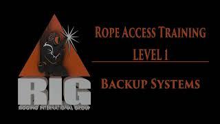 IRATA/SPRAT Level 1: Using Backup Systems