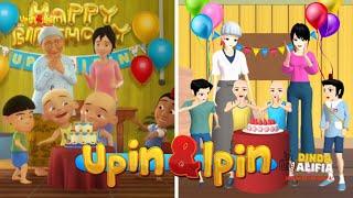 Tiru Aksi Upin Ipin Selamat Hari Jadi | Upin & Ipin Terbaru 2024