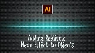Realistic Neon Light Effect Illustrator | Adobe Illustrator Tutorial