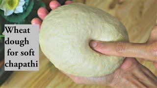 Chapathi Dough | How To Make Perfect Soft  Wheat Dough | Tips and tricks for making soft dough