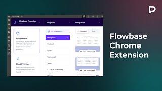 Create page layouts in Webflow in seconds using the Flowbase chrome extension