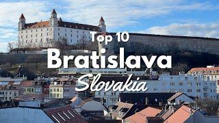 Top 10 Things to Do in Bratislava Slovakia! 