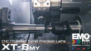 @EMO Milano 2021 CNC 1 Spindle 1 Turret Precision Lathe XT-8MY