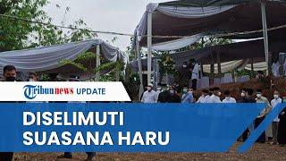 Suasana Pemakaman Percha Leanpuri Putri Gubernur Sumsel di Wilayah Gandus, Diselimuti Suasana Haru