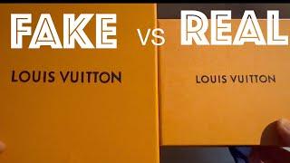 REAL LOUIS VUITTON WALLET VS FAKE LOUIS VUITTON WALLET | TOP RED FLAGS TO LOOK FOR