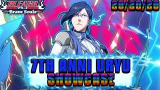 HARDEST HITTER YET! 7th Anniversary Uryu 3/5 T20 Showcase | Bleach Brave Souls