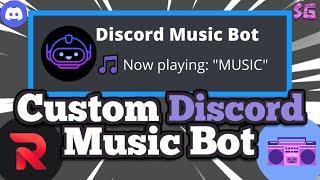 *NEW* HOW TO MAKE A CUSTOM DISCORD MUSIC BOT! (2022, NO CODING)