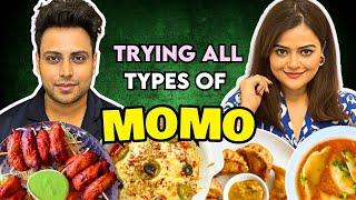 We Only Ate MOMOS | Trying Every Type of Momo