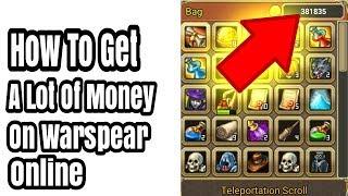 How to get gold in warspear online