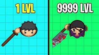 Yohoho.io ONE KILL WIN! AZTEC ISLAND MAX LEVEL EVOLUTION! UNLOCKING NEW SKIN in YOHOHO.IO!