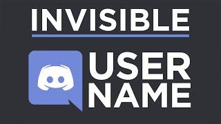 How to Get an Invisible Name in Discord (Working 2020!)